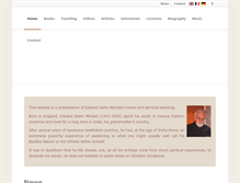 Tablet Screenshot of meditation-presence.com